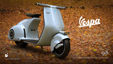 Vespa 98 by Mightyseed Designs