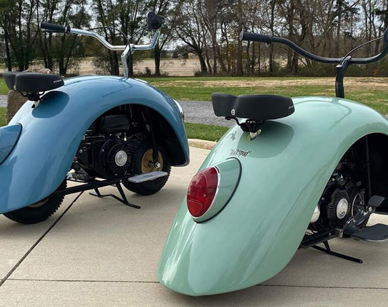 Volkspod Zweirad Im Vw Käfer Look Motorradonlinede