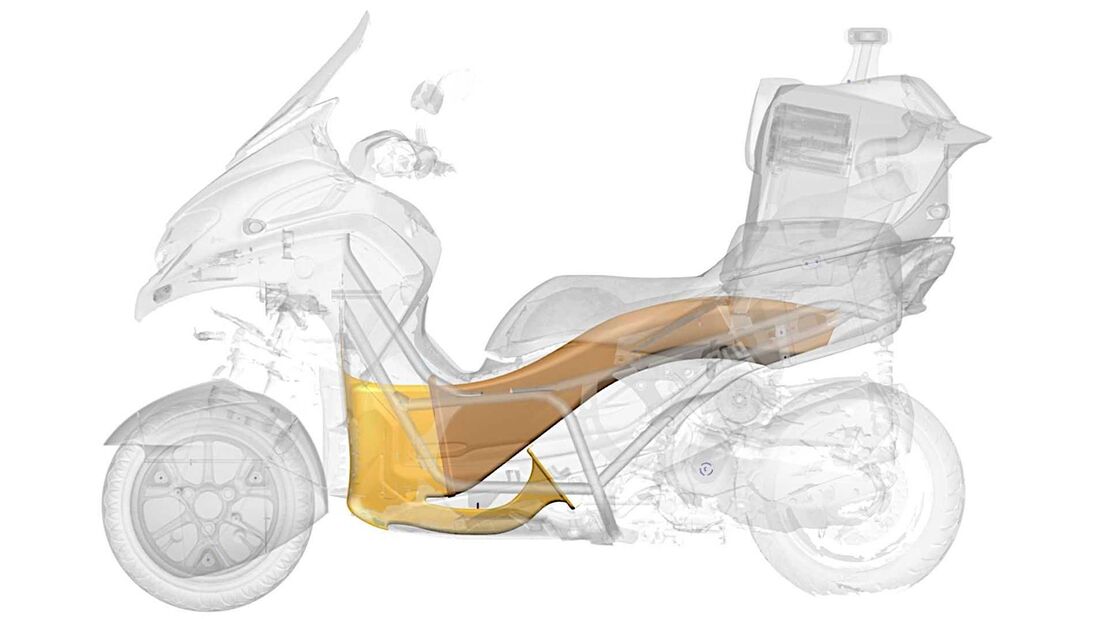 White Motorcycle Concepts WMC300FR Hybrid Dreirad