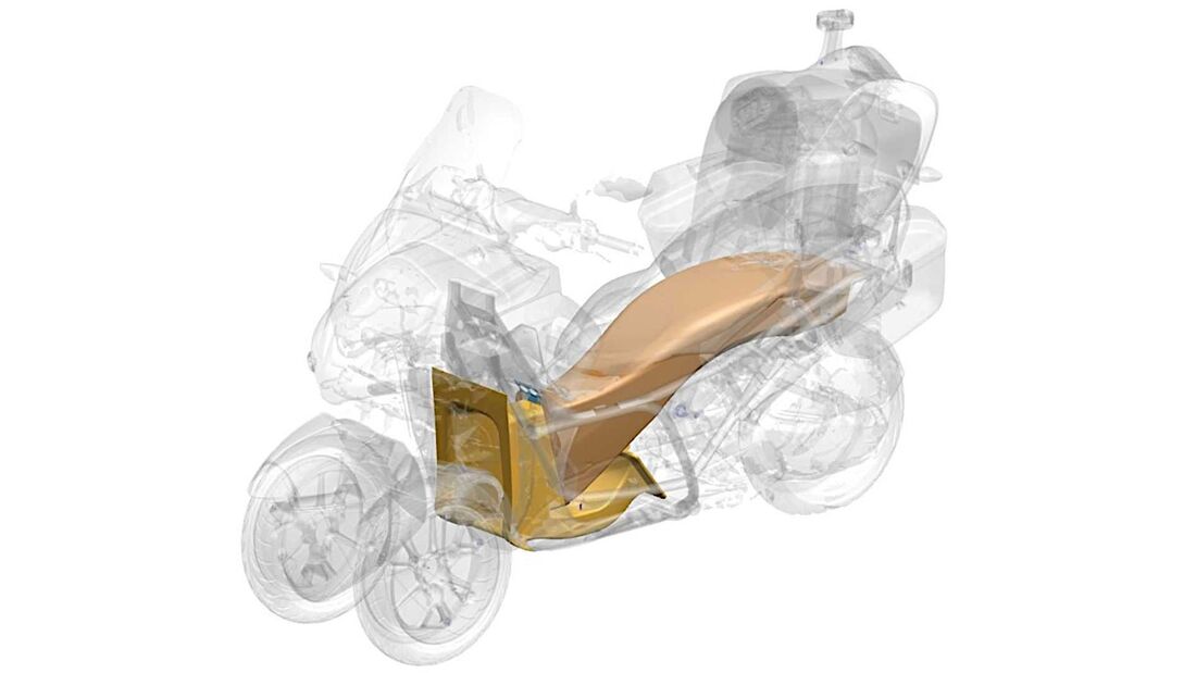 White Motorcycle Concepts WMC300FR Hybrid Dreirad
