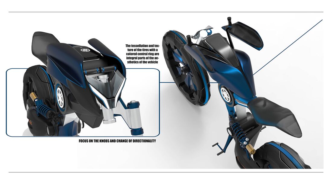 Yamaha Double Y Concept Noemi Napolitano