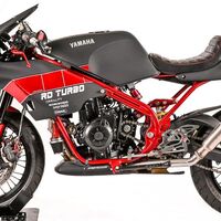 Yamaha Rd Turbo Mit R Motor Cafe Racer Aus Der Frateschi Garage