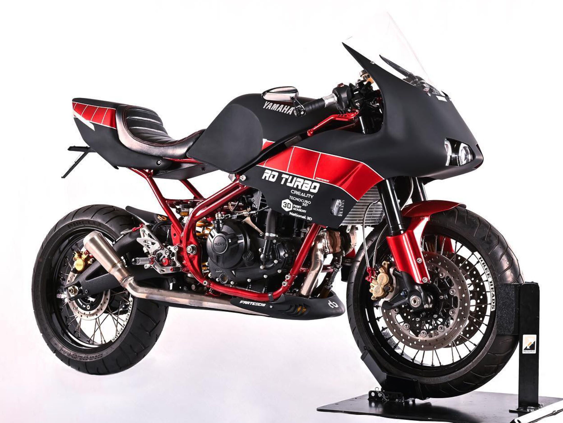 Yamaha RD Turbo mit R3-Motor: Cafe Racer aus der Frateschi Garage