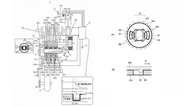 Yamaha Seamless Patent