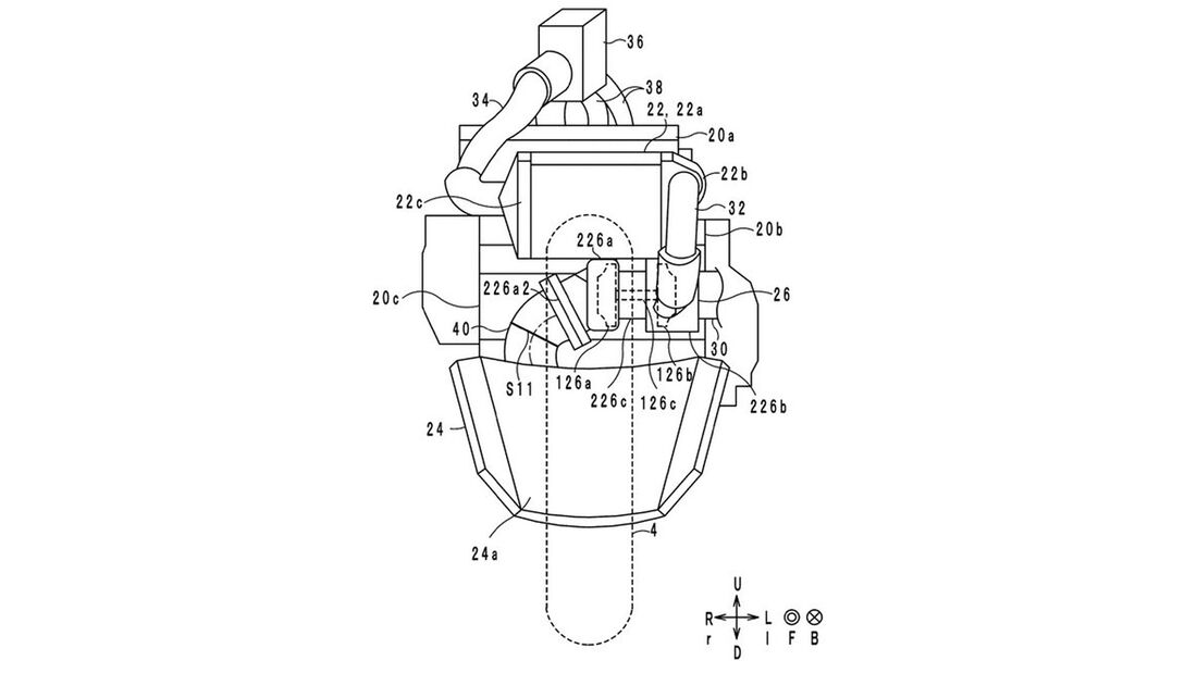 Yamaha Turbpo-Triple Patent