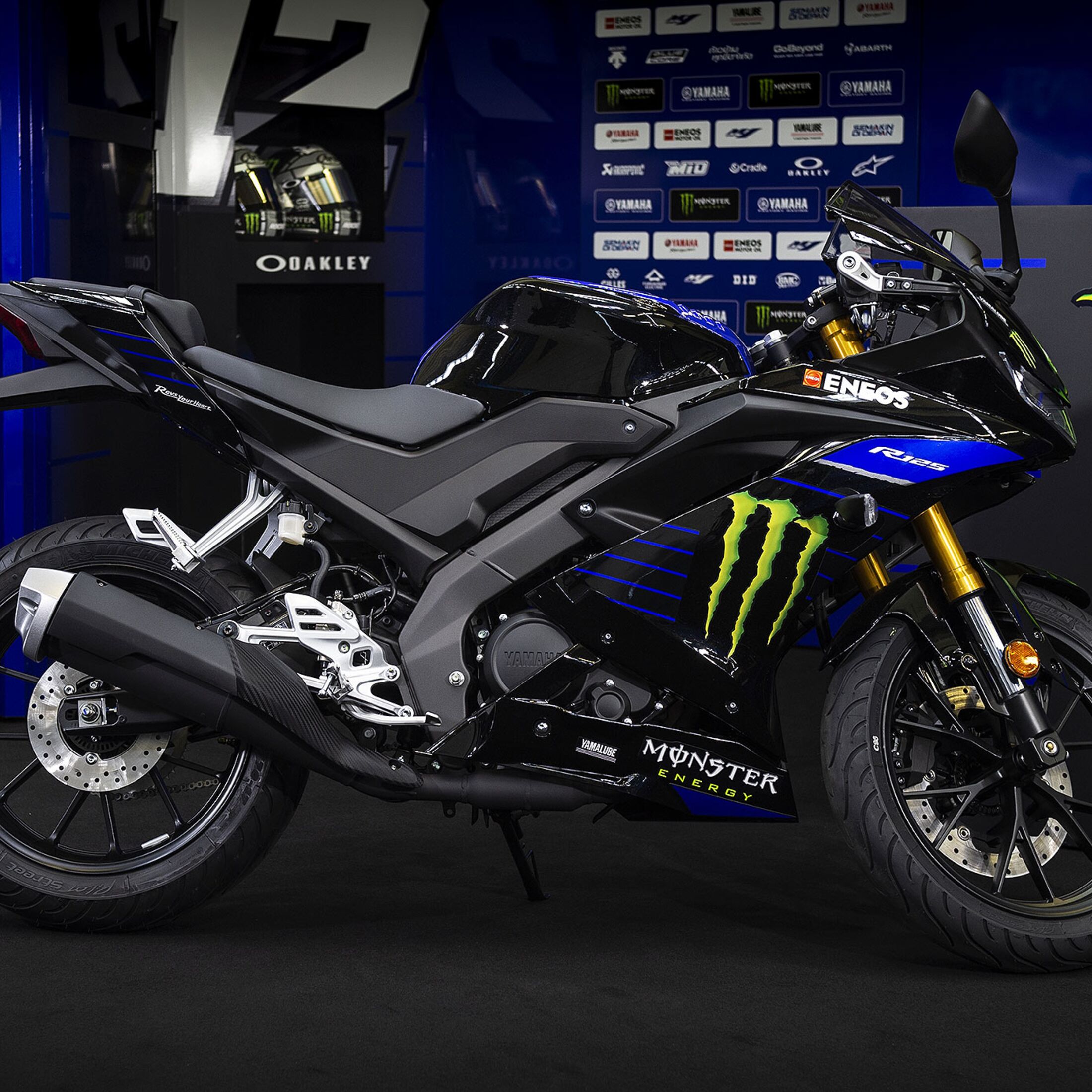 Yamaha YZF-R 125-Sondermodell: Monster MotoGP Edition