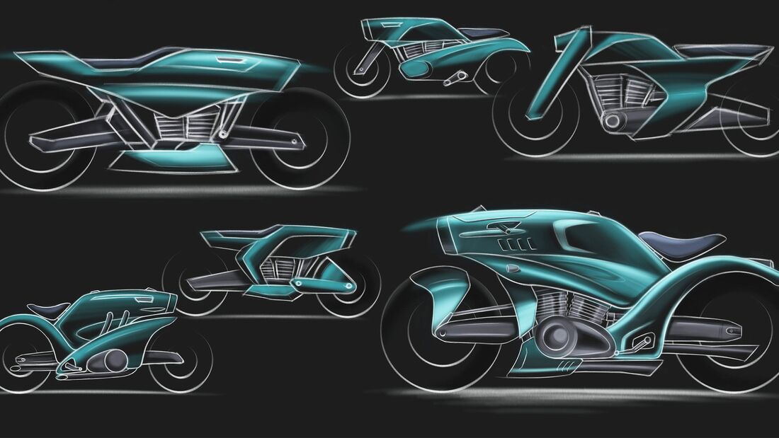 Yan-Xuan Lai Designkonzept Harley-Davidson Streetfighter
