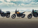 Yezdi Adventure, Scrambler, Roadster