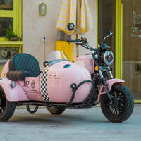 Yingang Whale 150 Motorrad mit Seitenwagen