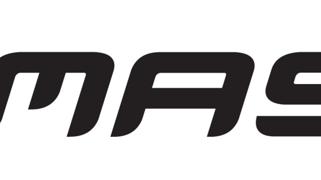 Logo Für Mash-Motorrad-Marke Und Unterschrift Auf Benzin