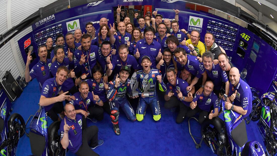 Yamaha-Doppelsieg: Vinales vor Rossi