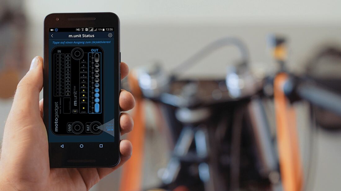 Smartphone-App für Motorradfahrer