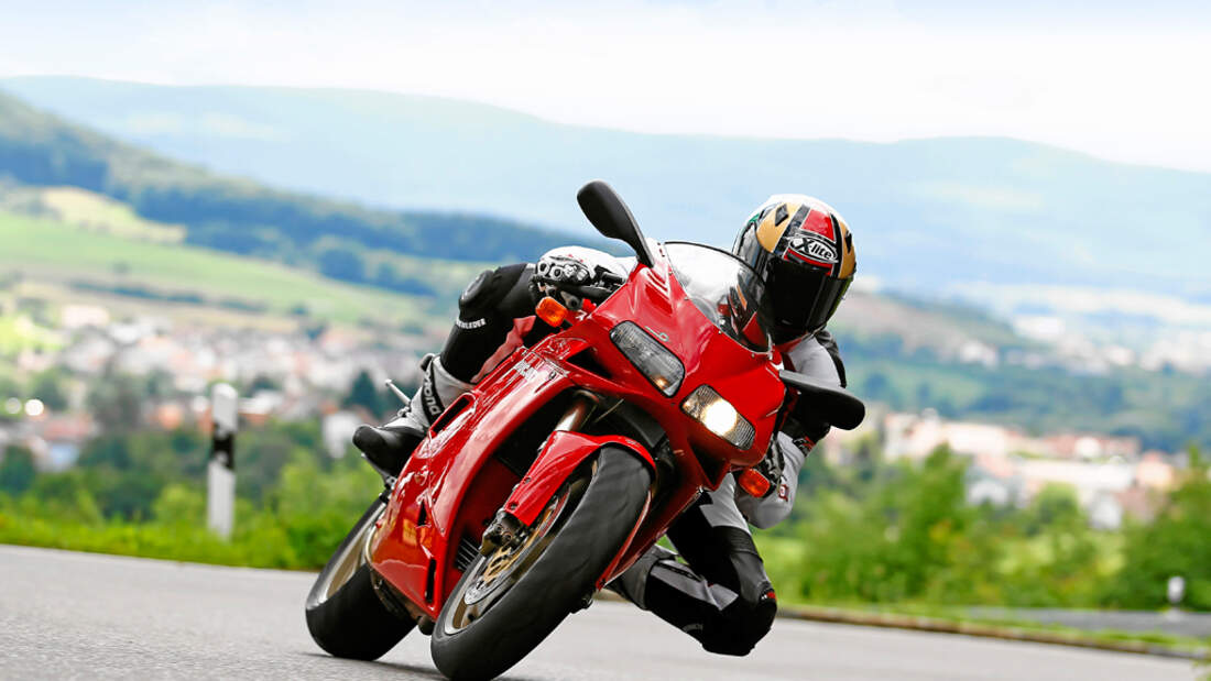 Klassischer Supersportler von Ducati