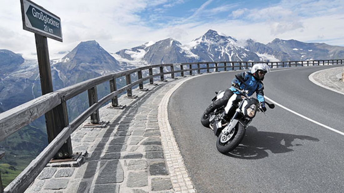 Gletscher und Seen: Motorradtour durch Kärnten