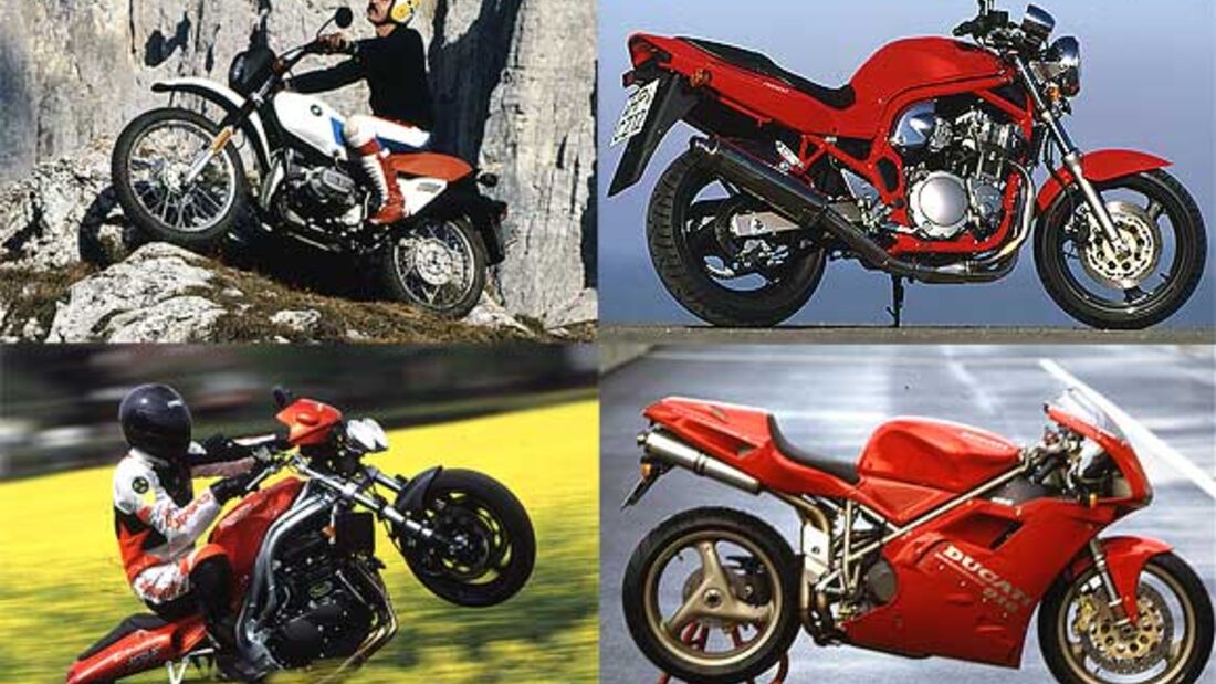 Die zehn wichtigsten Motorräder