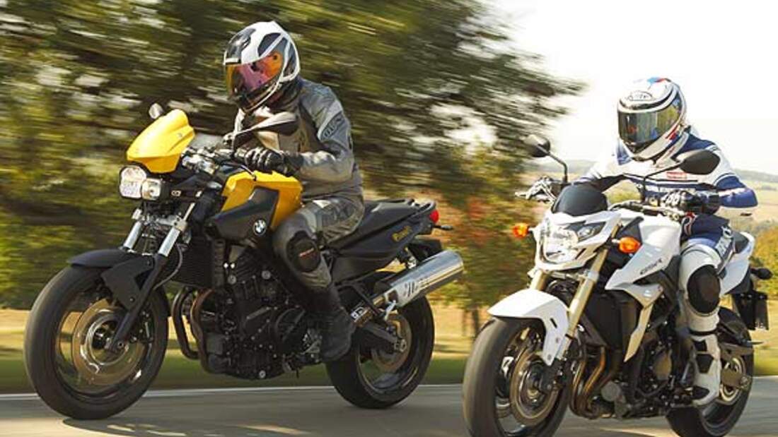 BMW F 800 R und Suzuki GSR 750 im Test