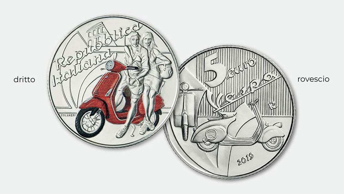 Kult-Roller ziert Fünf-Euro-Münze