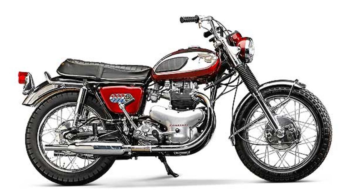 50 Jahre Kawasaki-Motorräder