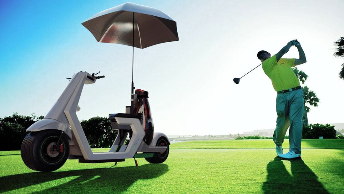 E-Roller für den Golfplatz