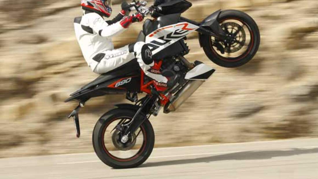 Die neue KTM 690 Duke R