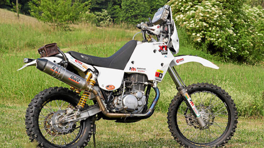 XT-Ausstellung - XT500 Umbau - Sport Enduro (Rahmen XT500, EZ.6.81) -  Galerie - www.classic-motorrad.de