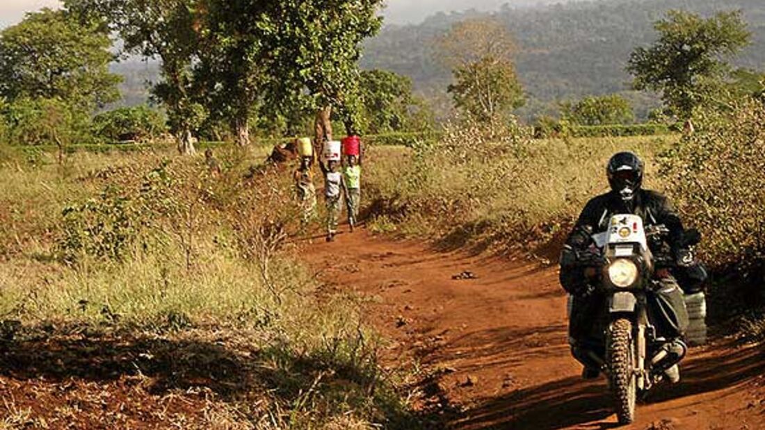 Motorradtour durch Ostafrika