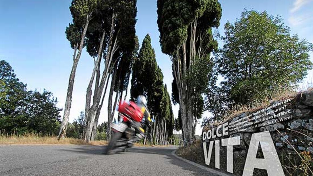 Mit dem Motorrad durch die Toskana (mit Video)