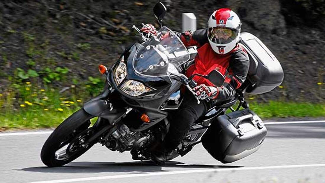 Reiseenduros von Suzuki, Honda und BMW im Test