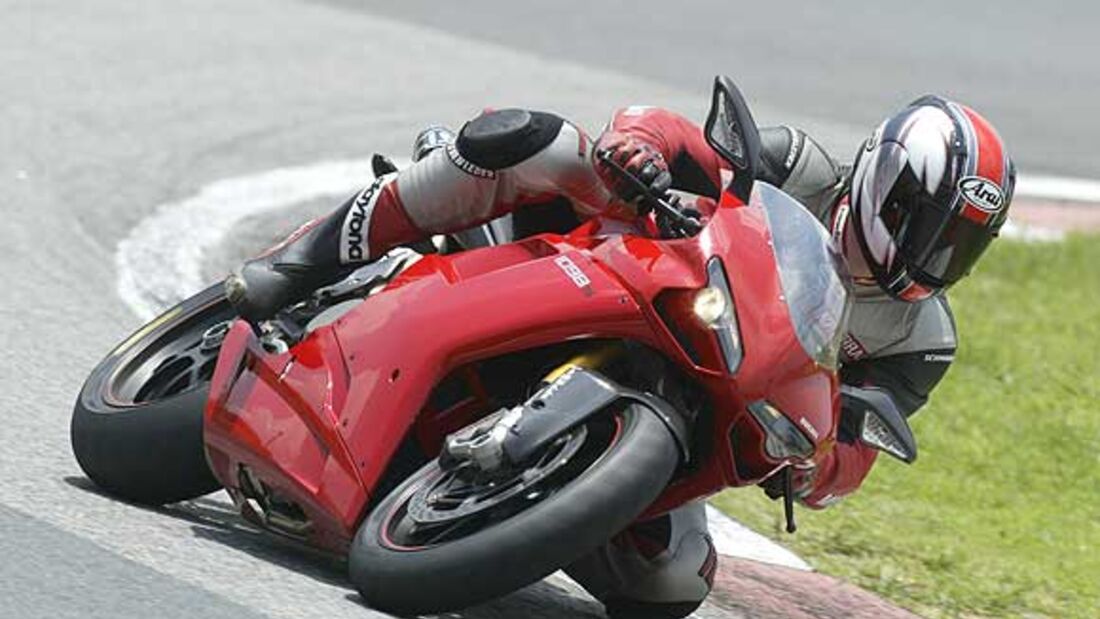 Höhenflug der neuen Ducati