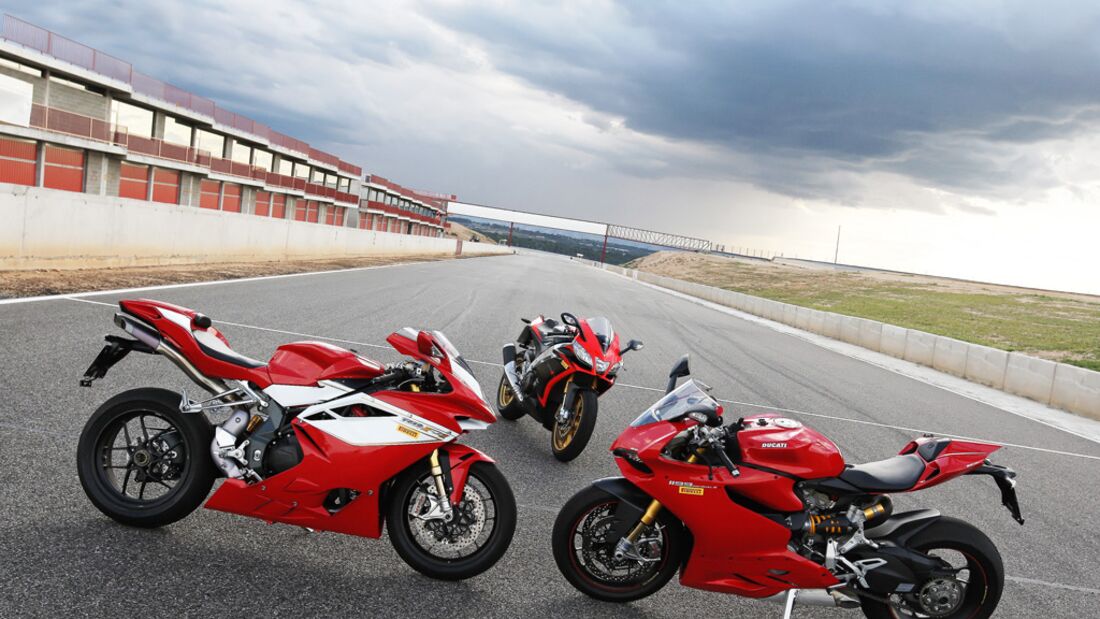 Supersportler von MV Agusta, Aprilia und Ducati