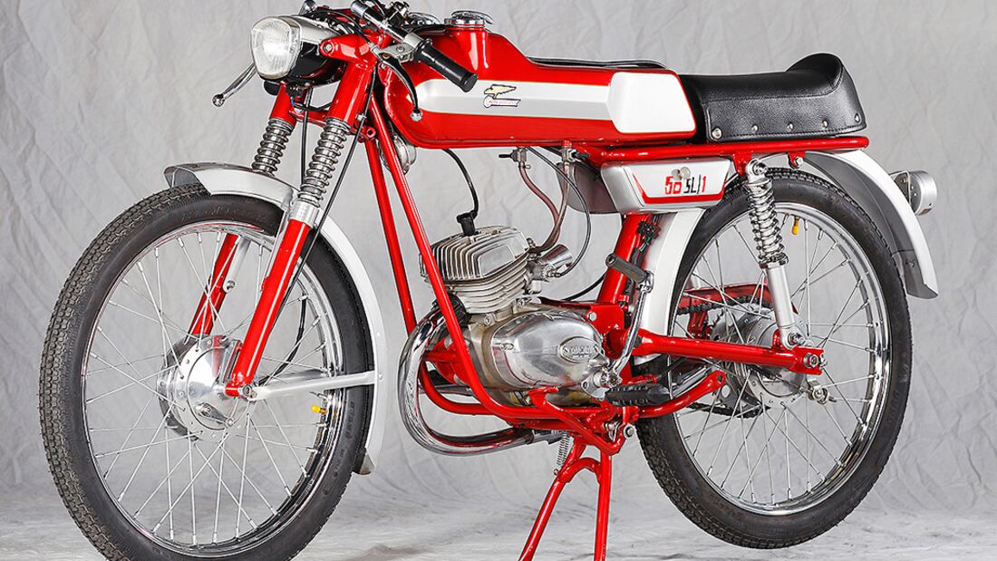 Ducati 50 SL/1: das seltene Sammlerstück in der Detailansicht