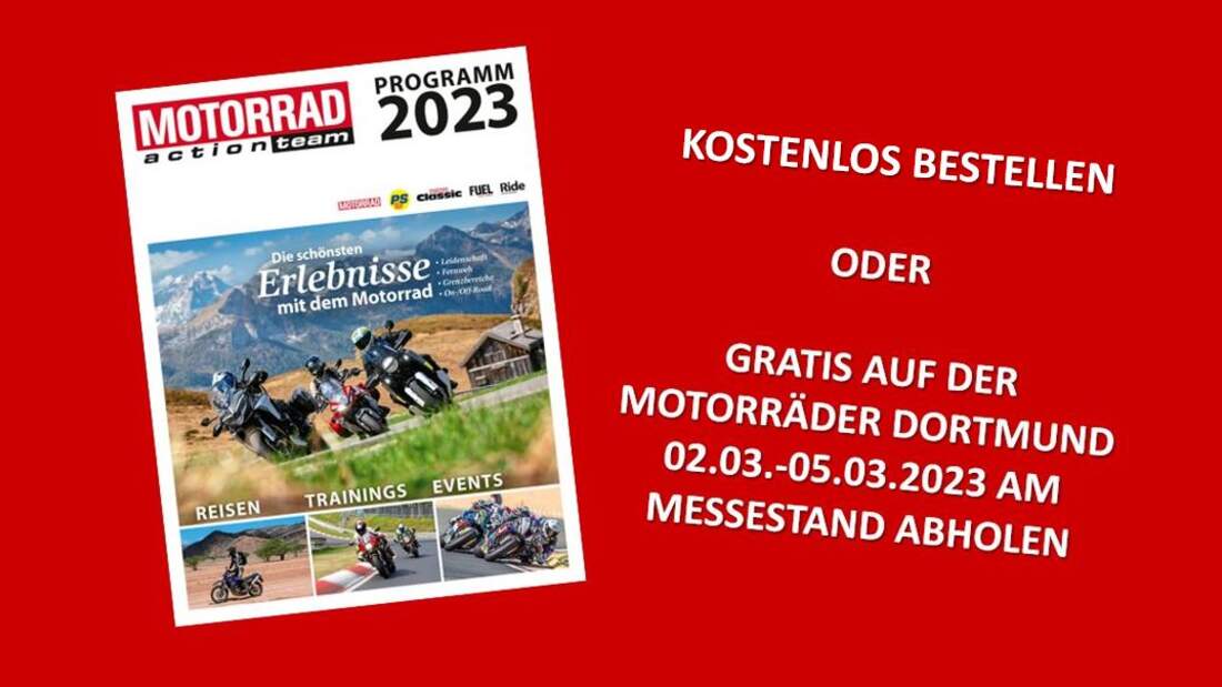 MOTORRAD action team Programm 2023 