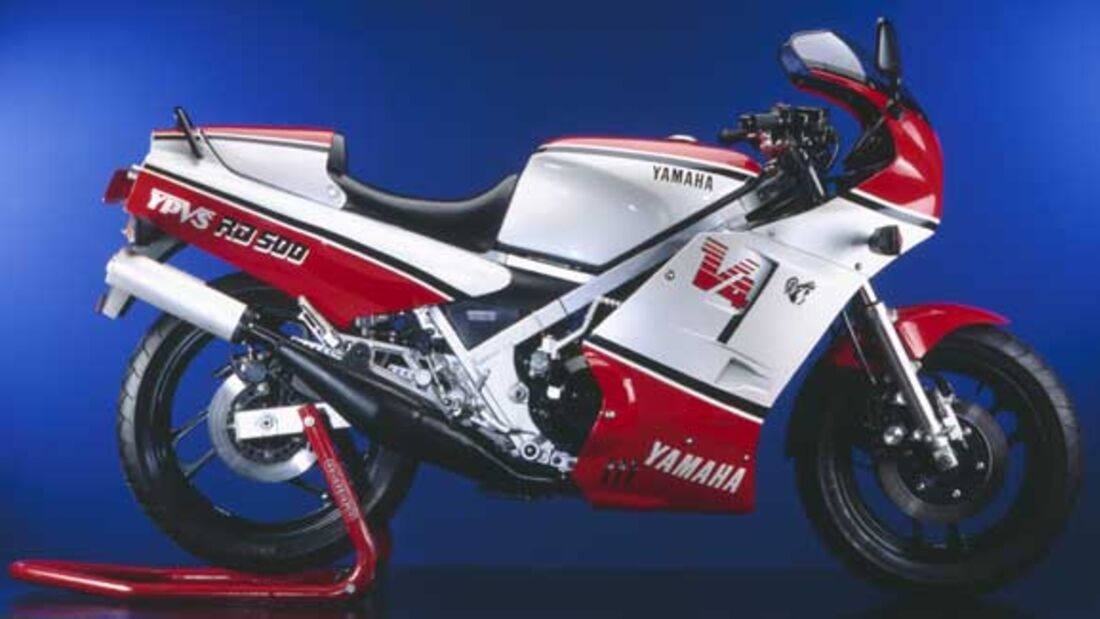 Yamaha RD 500 LC: Grand Prix-Replika mit V4-Zweitaktmotor 