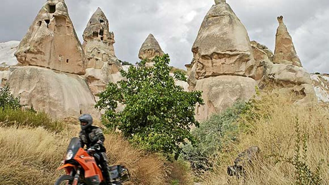 Mit dem Motorrad quer durch die Türkei