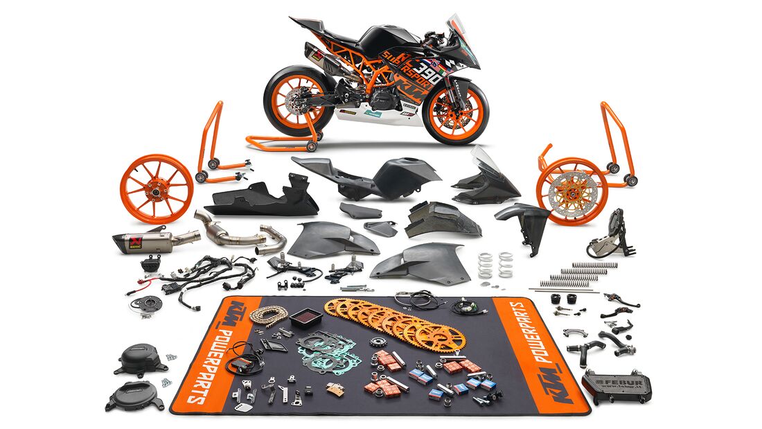 Einsteiger-Rennbike mit Motorsport-Kit
