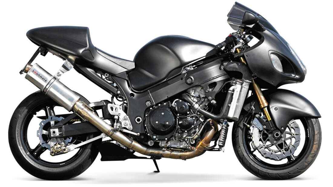 Suzuki Hayabusa Turbo im PerformanceTest