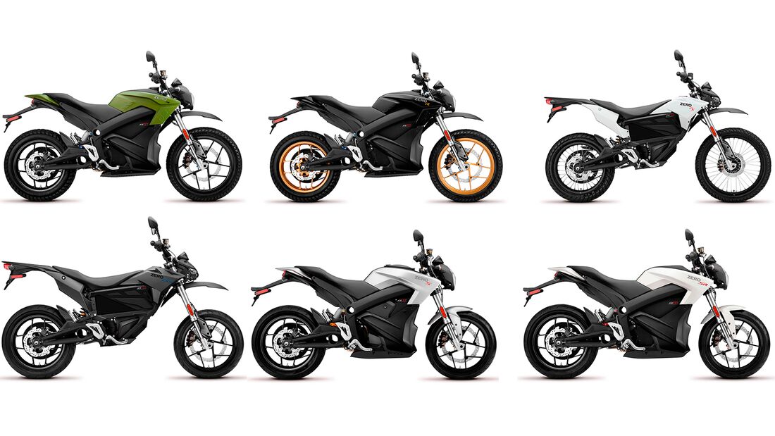 Zero Modelljahr 2018 Elektro-Motorräder | MOTORRADonline.de