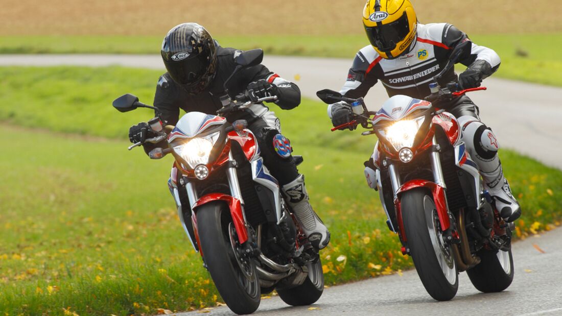 Wellbrock-Honda CB 1000 R und Serien-CB 1000 R im Test ...