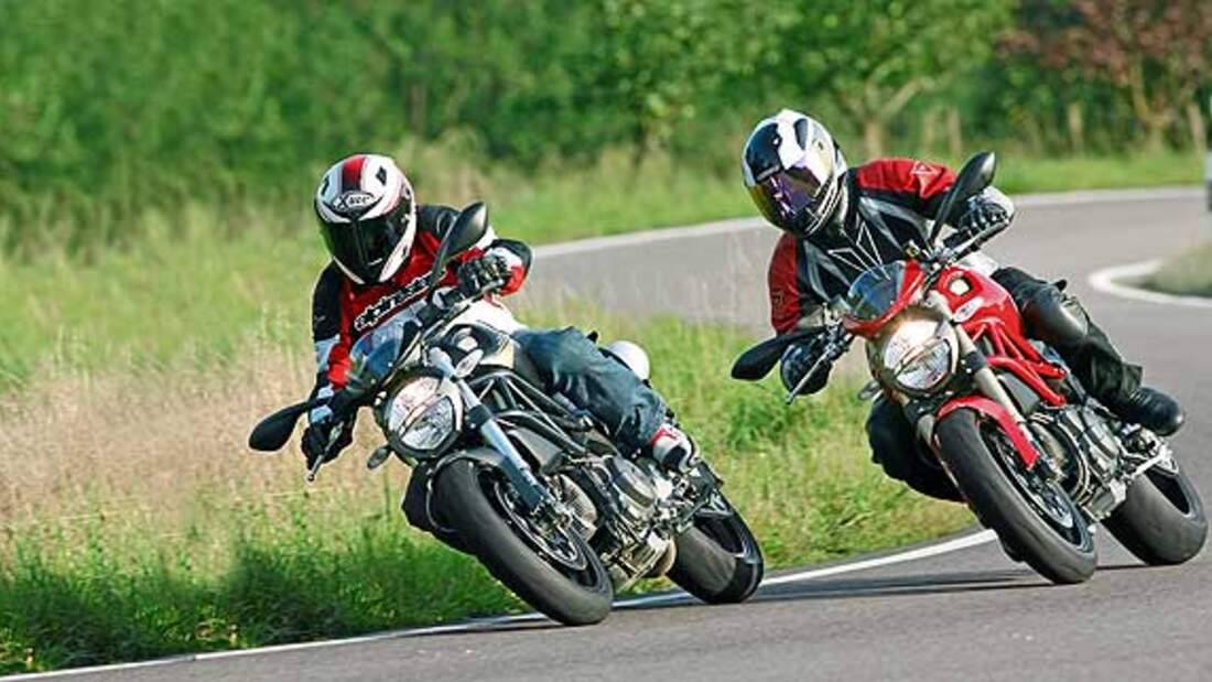Naked-Bikes von Ducati im Vergleich