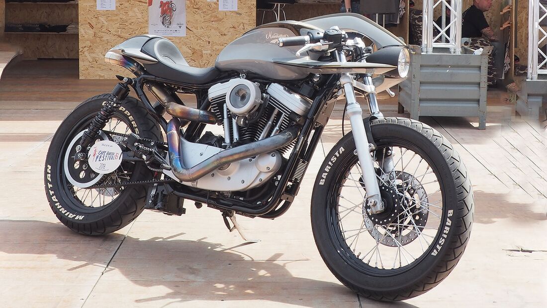 Custombike auf Harley-Davidson XL 1200-Basis