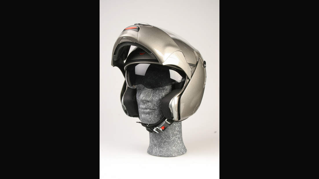 ein motorradhelm