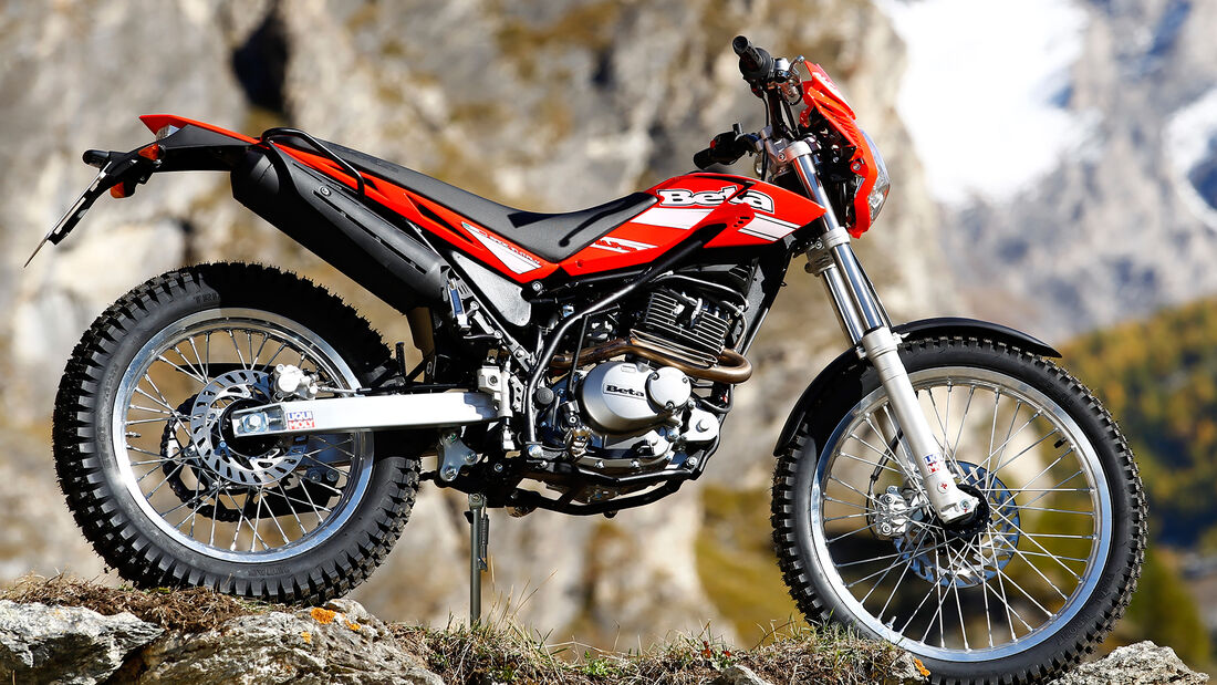 Vergleichstest Beta Alp 200 Kawasaki KLX  250 KTM  