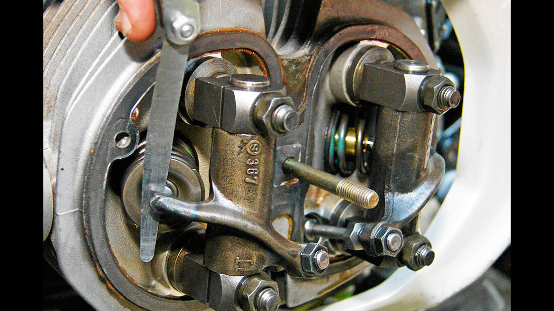 Ventile einstellen beim Motorrad