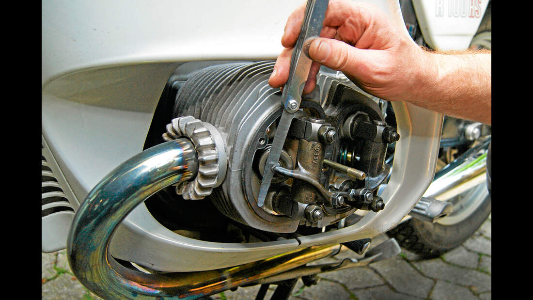 Ventile einstellen beim Motorrad