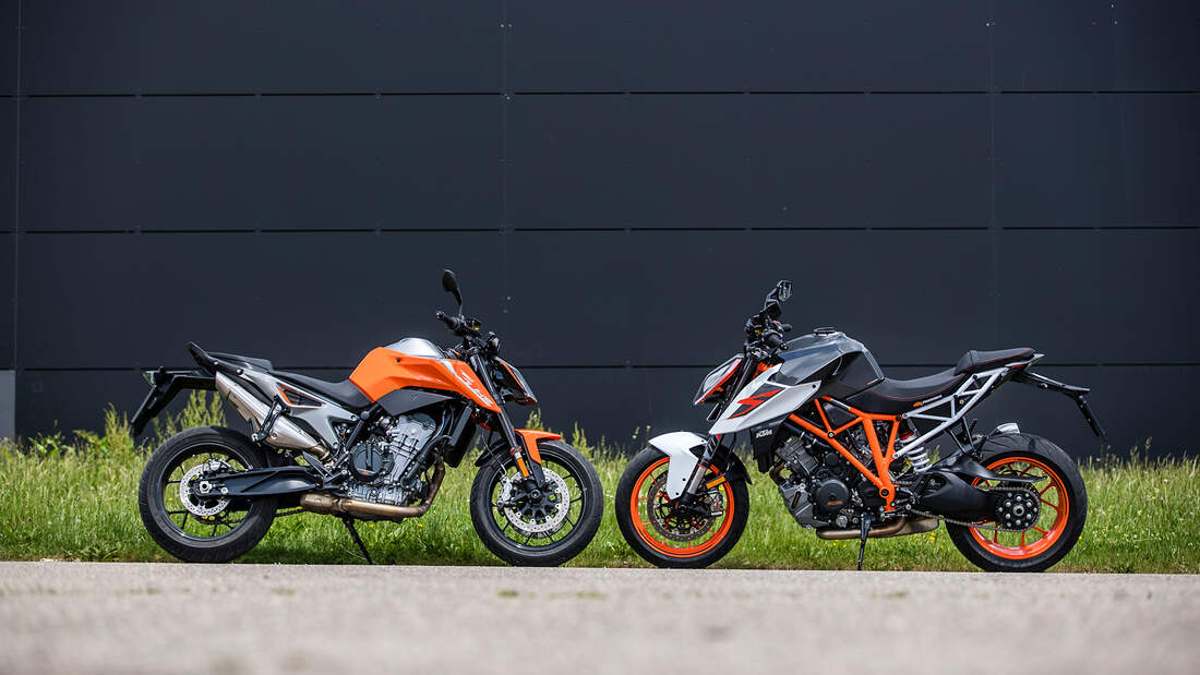 Ktm Duke Und Ktm Super Duke R Vergleichstest Motorradonline De