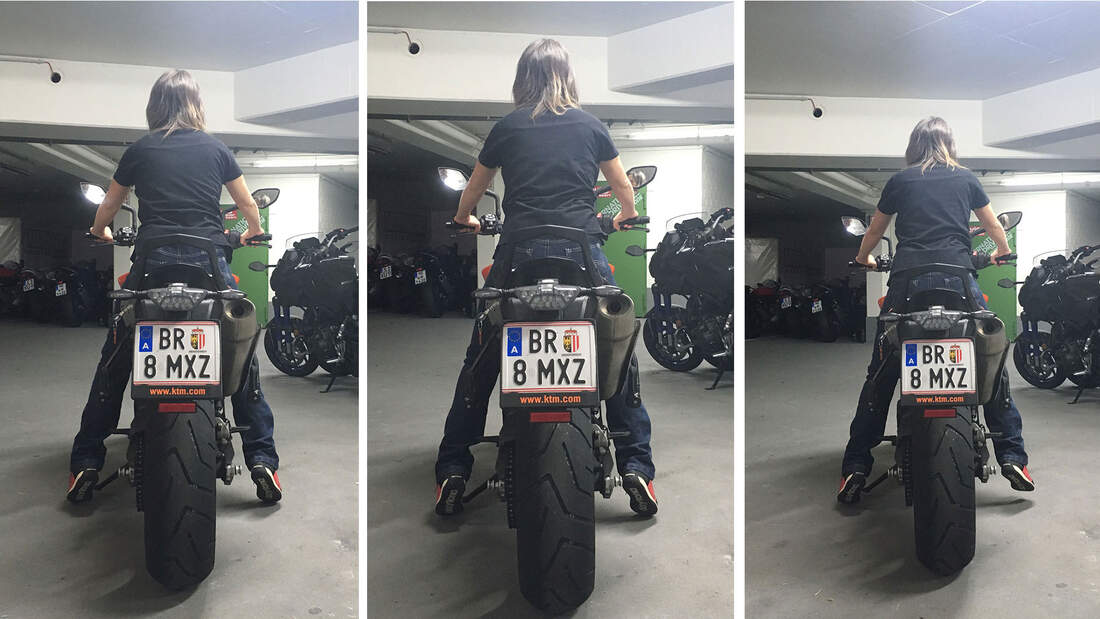 Motorräder für kleine Frauen und kleine Männer