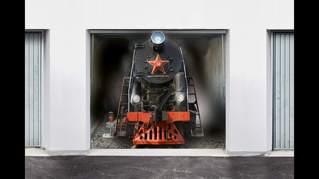 Folie Garagentor mit 3D-Motiv | MOTORRADonline.de