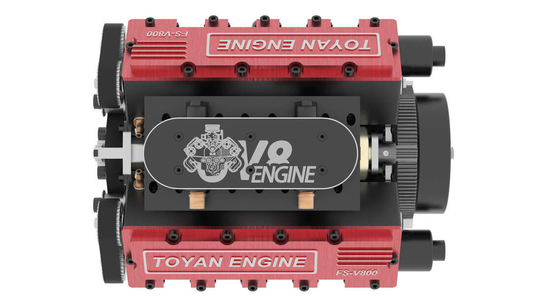 MiniV8 von Toyan mit 28 Kubik und 4 PS