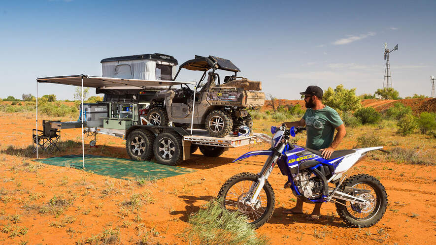 Offroad-Wohnwagen Patriot Camper TH610 | MOTORRADonline.de