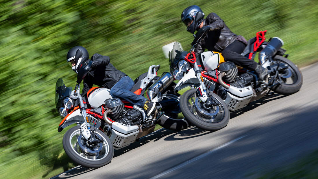 Moto Guzzi V85 TT 2024 und 2022 im Vergleich: Feinschliff, mehr Biss – und ein paar Kompromisse